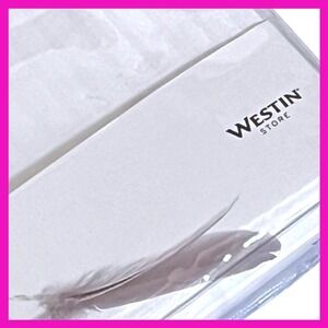 Westin Store King Bedskirt Egyptian Cotton 230 Thread Count Sateen White New‎